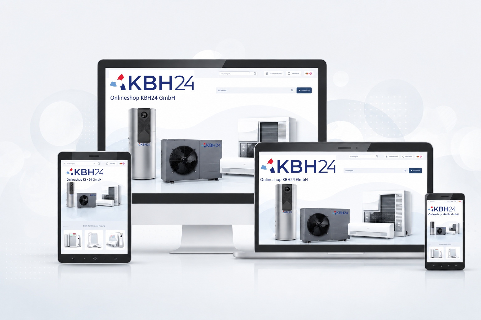 KBH24-Shopsoftware, Wärmepumpen und Klimageräte